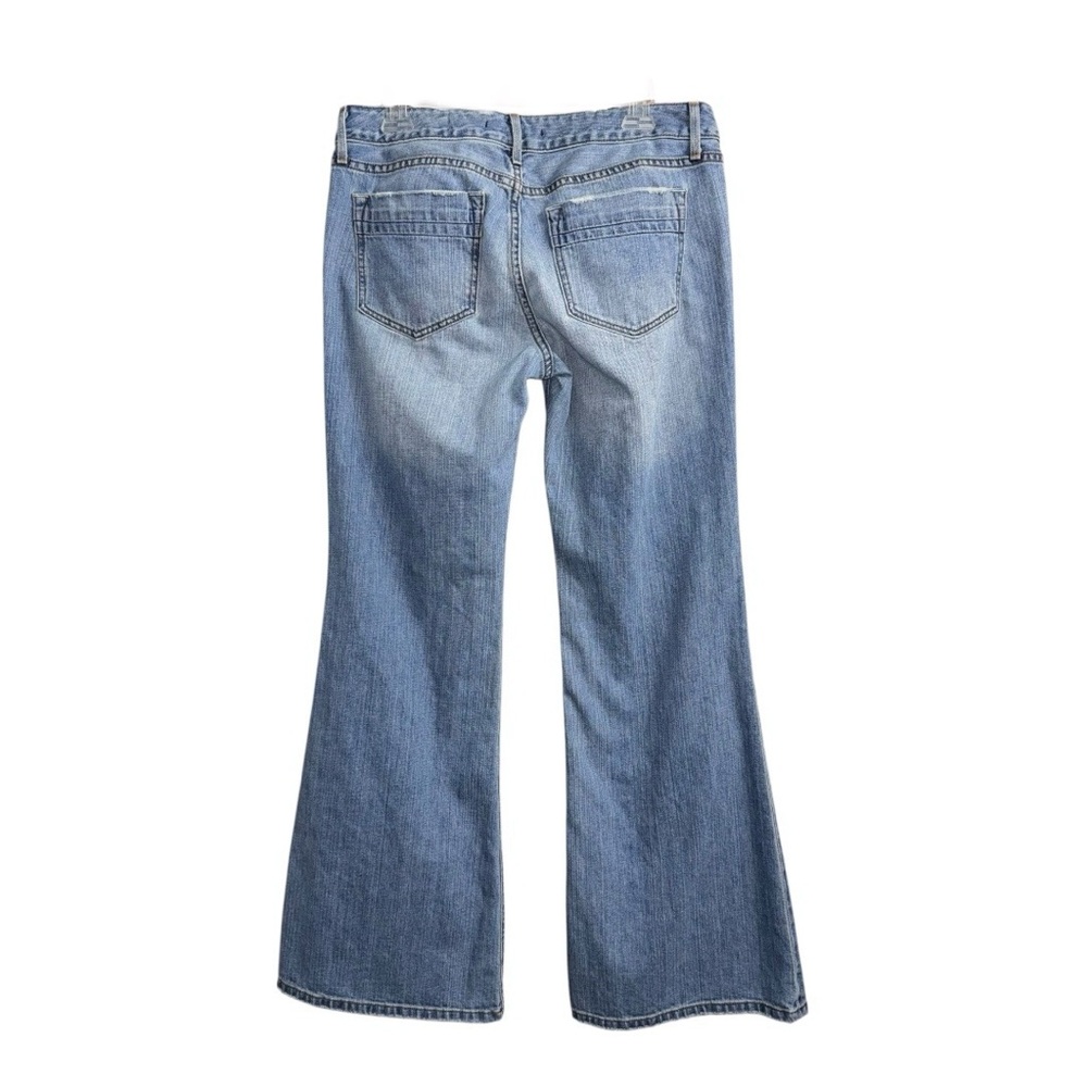 GAP Women's Vintage Low Rise 100% Cotton Flare Jeans, Size 12 - Picture 2 of 12